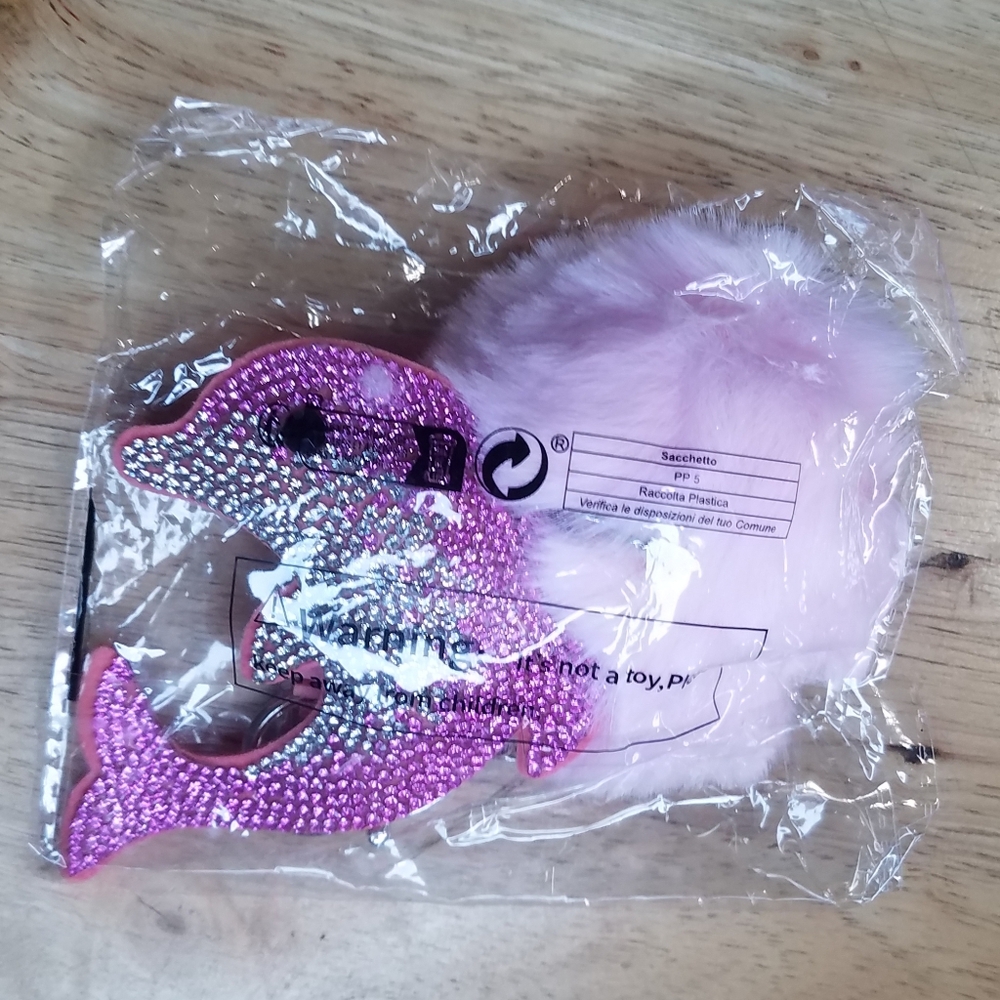 Dolphin Bag Charm Keychain NIP